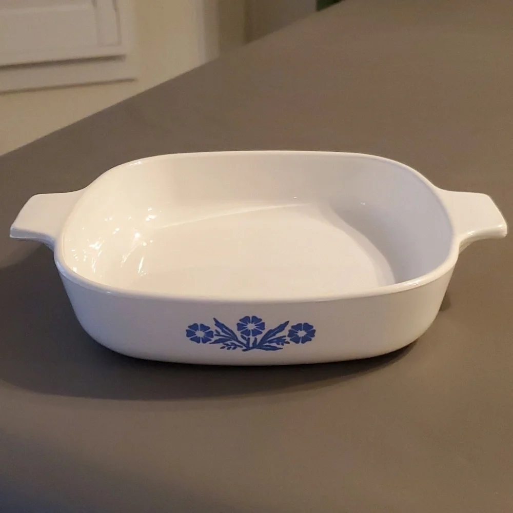Corning Ware Cornflower 7 in casserole skillet